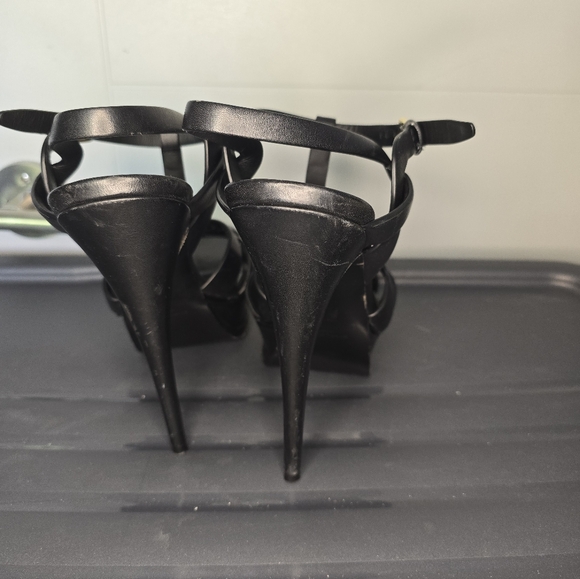YSL Saint Laurent TRIBUTE leather heel size 11 (41 EU) - Picture 7 of 12